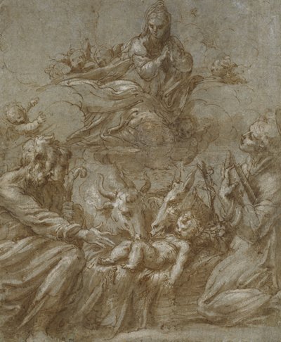 La Natividad de Cristo de Parmigianino